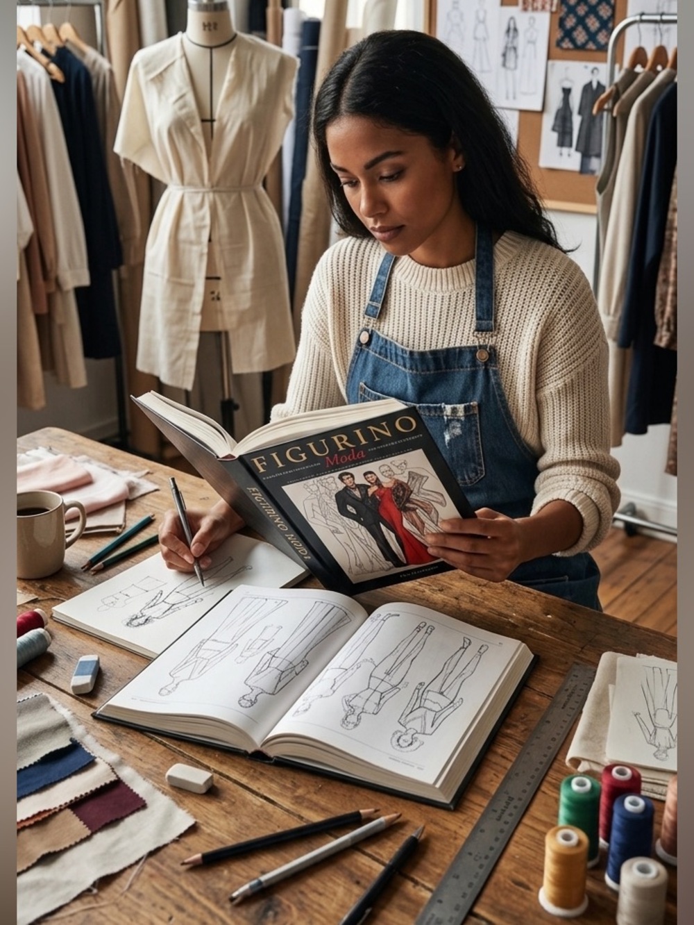 💫 FASHION DESIGN ARCHIVE: Il Figurino di Moda A Primer on Fashion Design (2 vol)